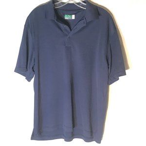 Ben Hogan Performance Mens Polo Button Up Large